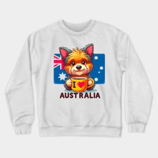 Australian Terrier Crewneck Sweatshirt